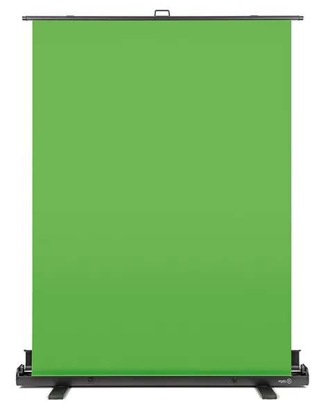 Elgato Green Screen - Collapsible Chroma Key Backdrop, Wrinkle-Resistant Fabric and Ultra-Quick Setup for background removal for Streaming, Video Conferencing, on Instagram, TikTok, Zoom, Teams, OBS