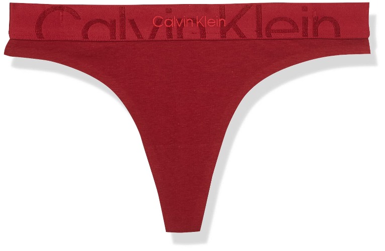Calvin Klein Damen Thong Tangahöschen - XS Red Carpet