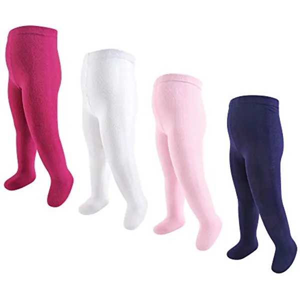 Touched by Nature Baby and Toddler Girl Organic Cotton Tights