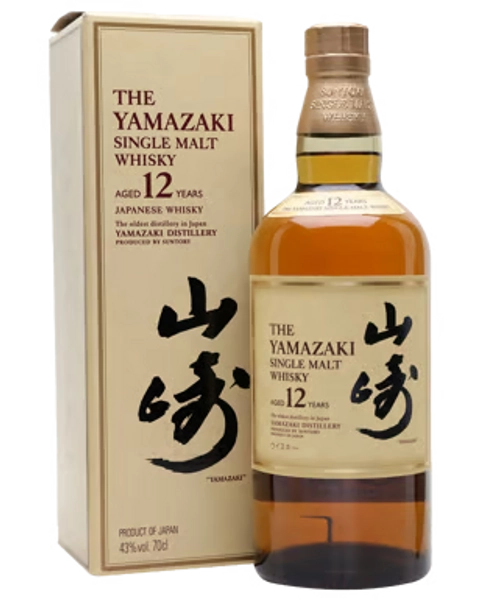 Yamazaki 12 Years Old Single Malt Japanese Whisky 700mL