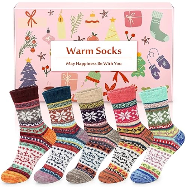 Thermal Wool Socks 5Pack