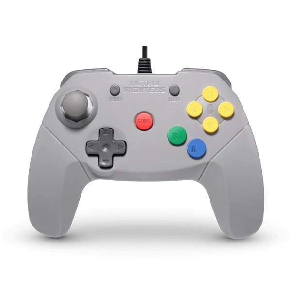 Brawler64 N64 Controller - Gray