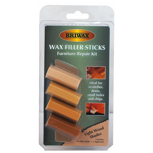 Briwax Light Soft Wax Filler Stick - 4 Pack