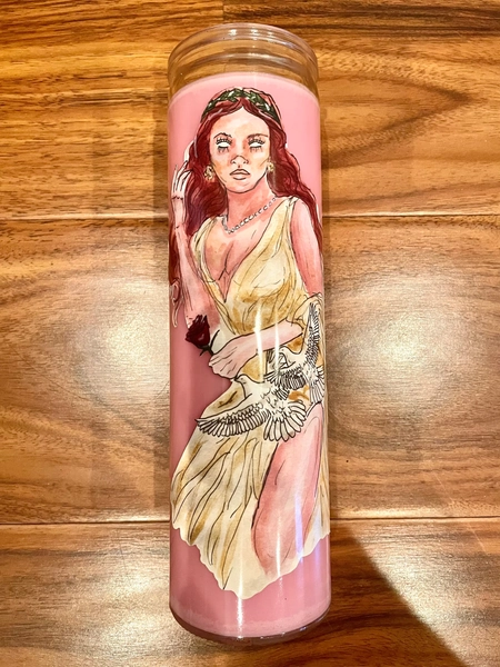 Aphrodite (remastered) deity candle