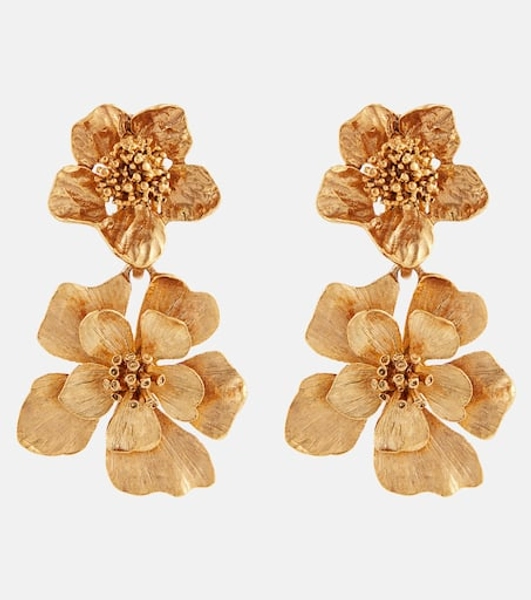 Oscar de la renta earrings