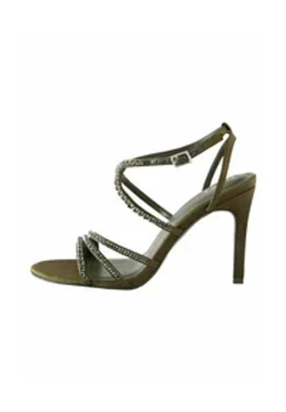 JEWELLED STRAPPY - Riemensandalette - khaki green