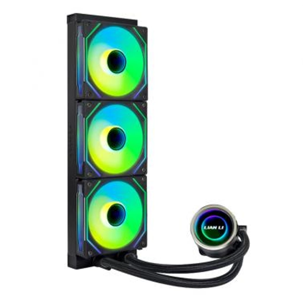 Lian Li Galahad II TRINITY SL-INF 360 Closed Loop ARGB AIO LIQUID CPU Cooler - Black - Umart.com.au