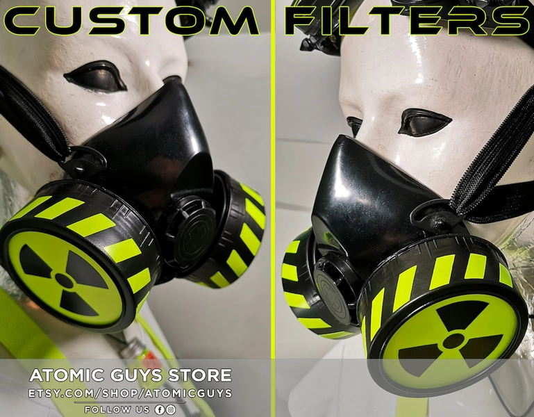 Custom cyber gas mask