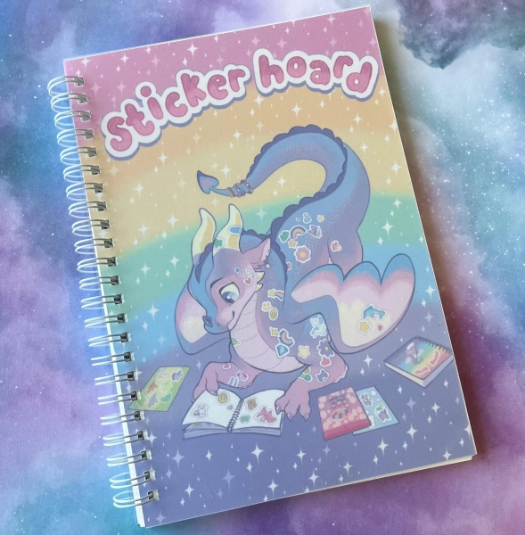 Sticker Hoard - Reusable Sticker Collecting Book