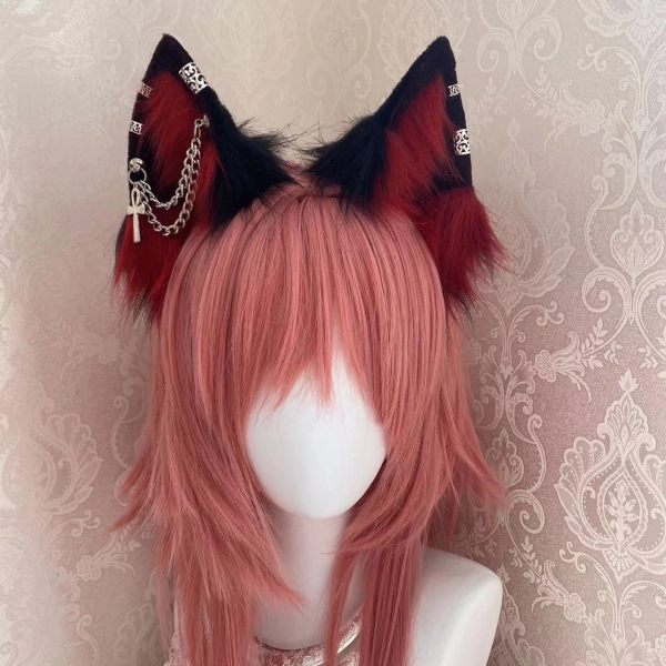 Kitsune Ears With Chains
