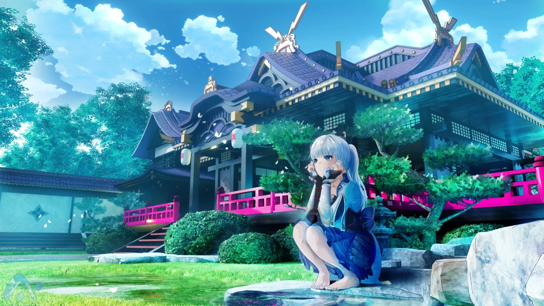 Animated Background for Human Model! (@/ArtNailum)