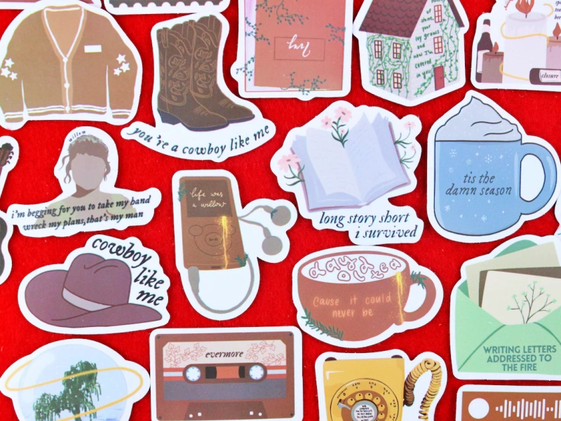 Taylor Swift Stickers (50 pack!!)