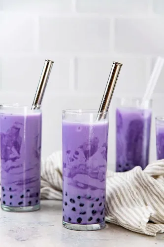 Taro milk drink kits