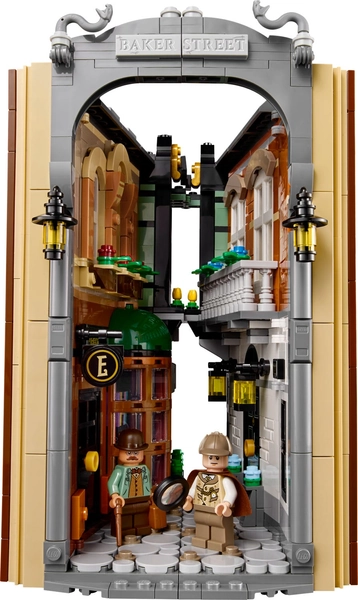Boekensteun: Sherlock Holmes 10351 | LEGO® Icons | Officiële LEGO® winkel NL 