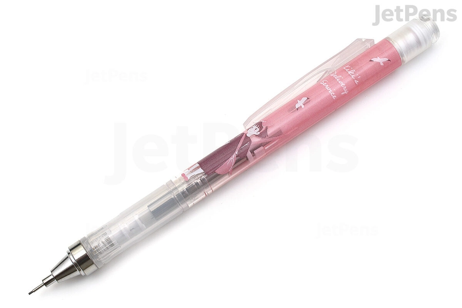 Tombow Mono Graph Shaker Mechanical Pencil - 0.5 mm - Studio Ghibli - Kiki's Delivery Service (Pink Gradation)