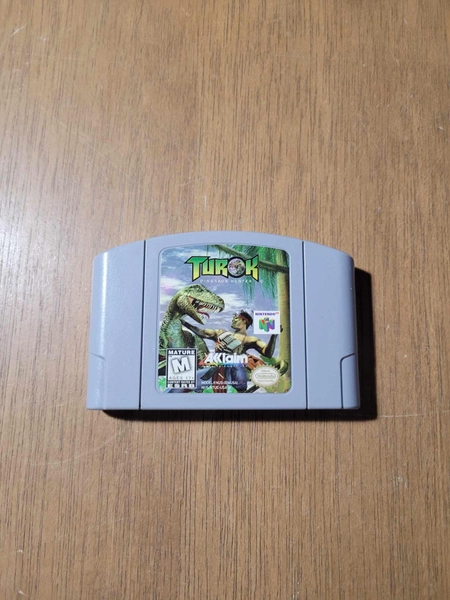 Turok Dinosaur Hunter - Nintendo 64 *Tested & Authentic*