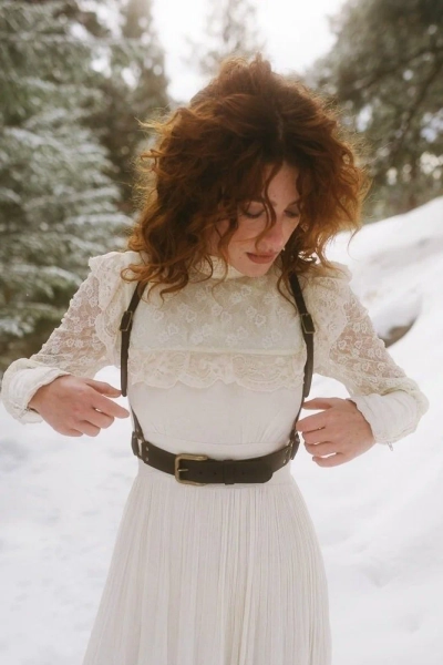 The Simple Chest Harness — Cactus Cult Leather