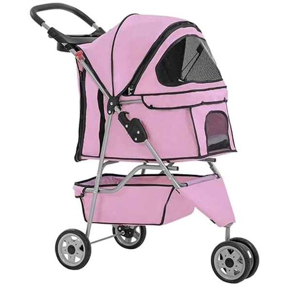 Dog Stroller (Pink)