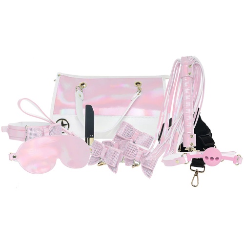 Ouch! Paris Collection Bondage Kit with Bag in Pink | Regular