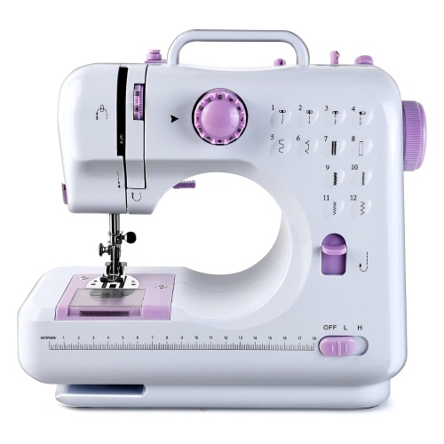 12-Stitch Sewing Machine with Reverse Function | Default Title