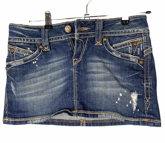 Denim Mini Skirt