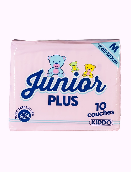 Kiddo Junior Plus pink - Plastic diapers - Diaper Minister