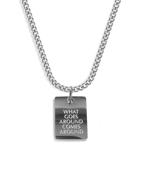 Karma Necklace (Silver)