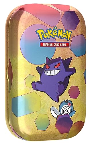 Pokémon TCG: Scarlet & Violet—151 Mini Tin – Gengar (2 Booster Packs, 1 Coin & 1 Art Card) - Scarlet & Violet 151 - Gengar