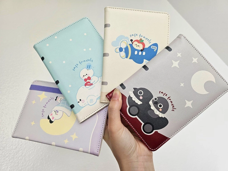 Passport Holder Love & Deepspace: Sylus, Caleb, Zayne, Xavier Theme Passport Holder