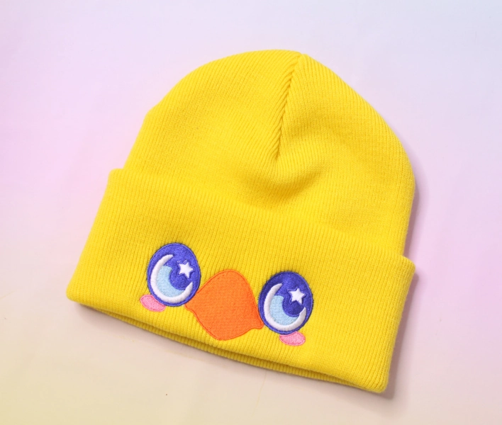Chocobo Embroidered Beanie Hat