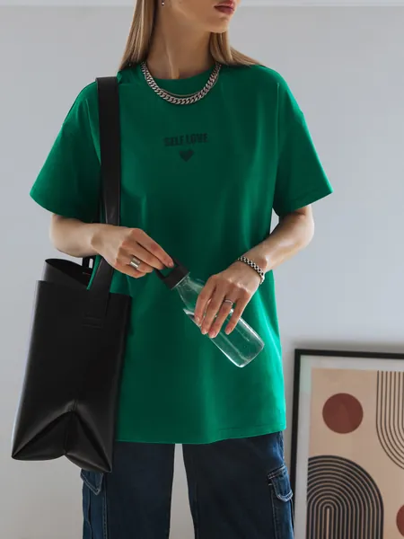 Green T-shirt