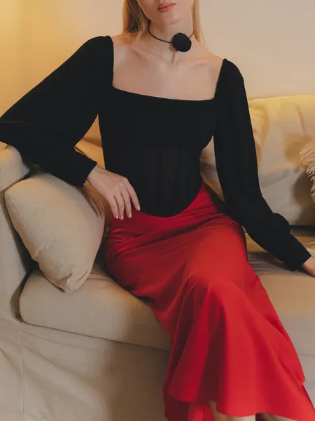 Black Corset Top