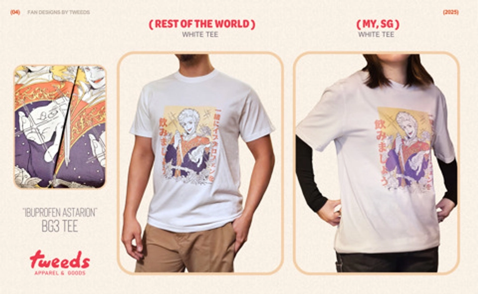 [ PREORDER ] Ibuprofen Astarion Unisex T-Shirt