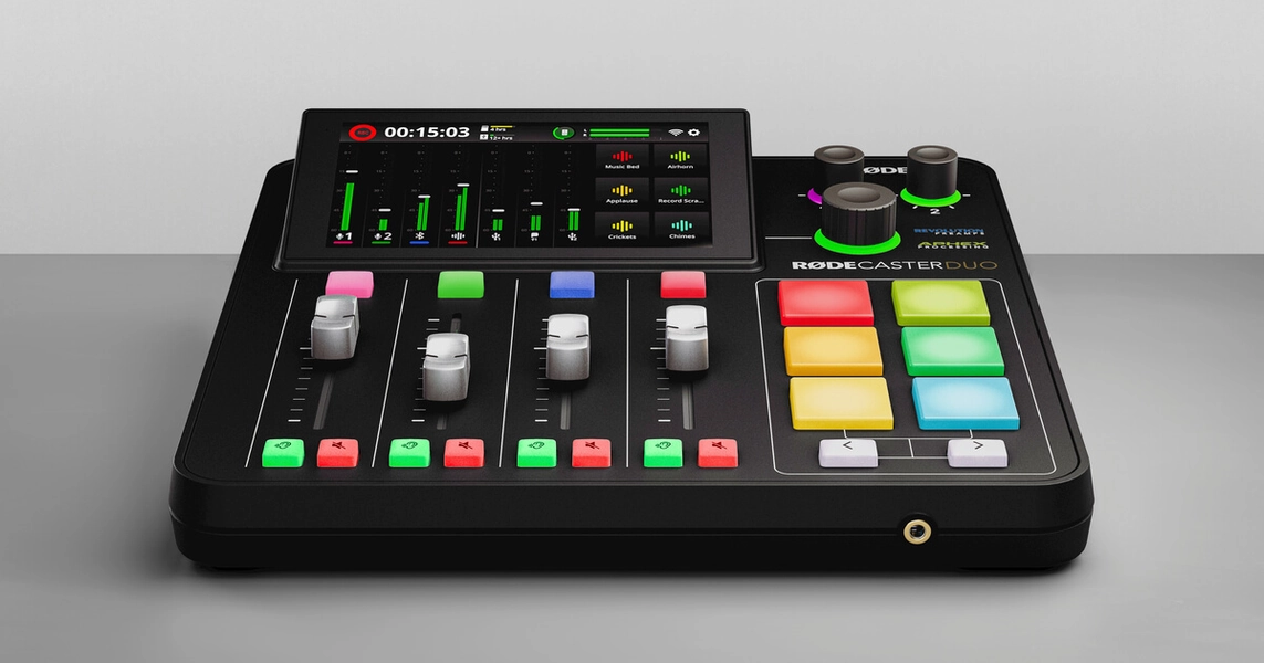 RØDECaster Duo | Integrated Audio Production Studio | RØDE