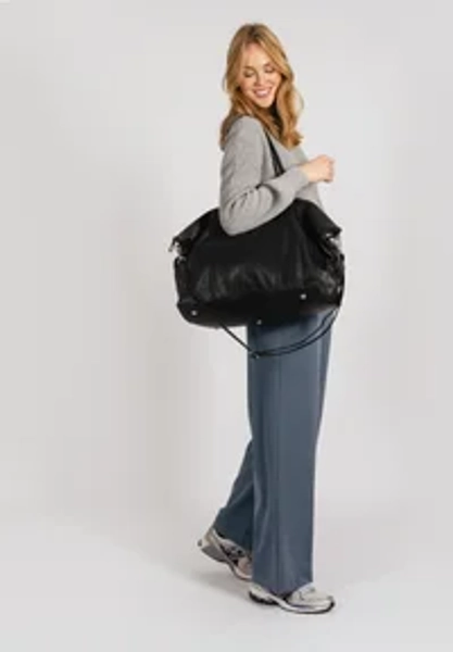 STILLBASIC WEEKEND BAG - Weekend bag - black