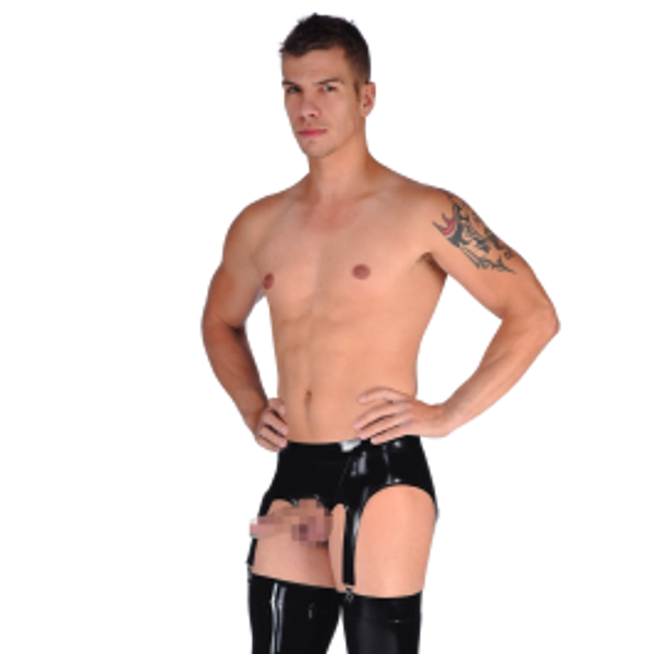 Exposed Suspender Briefs