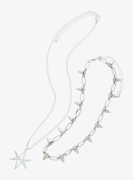 Bring Me The Horizon Logo Spike Necklace Set