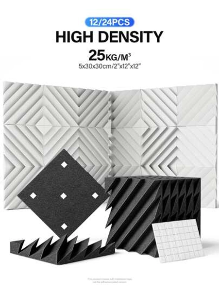 Studio Sound Absorbing Foam Panels