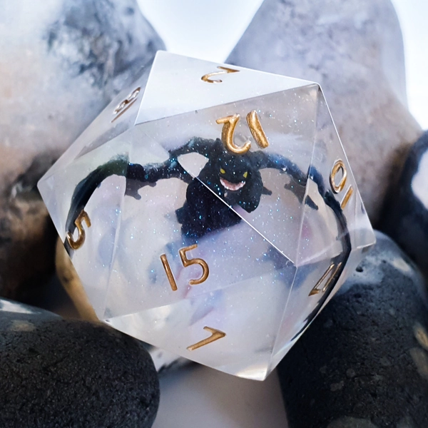 Custom Night Fury 35mm D20