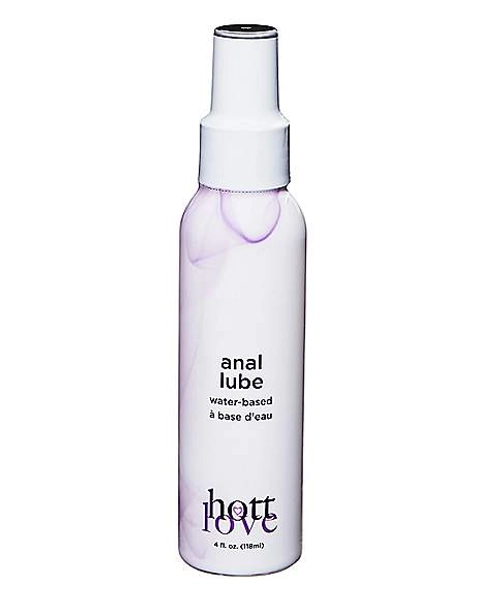 Water-Based Anal Lube Hott Love - 4 oz.