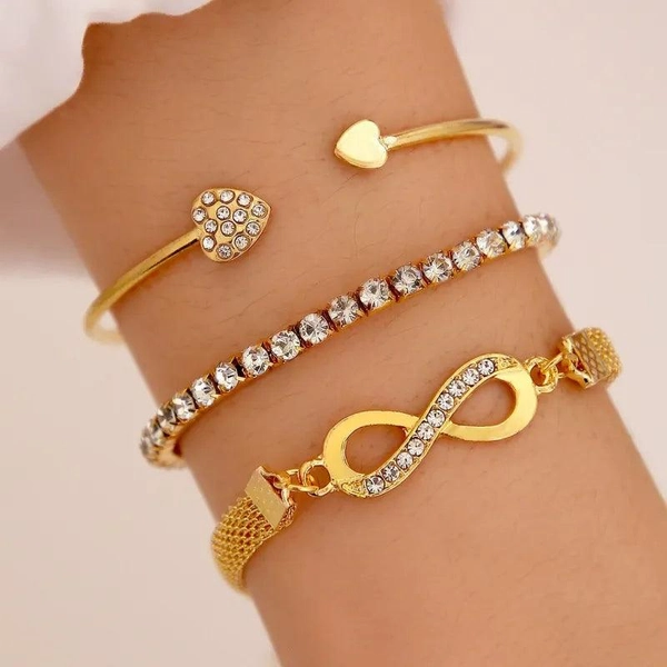 Infinity Charm Love Bracelet