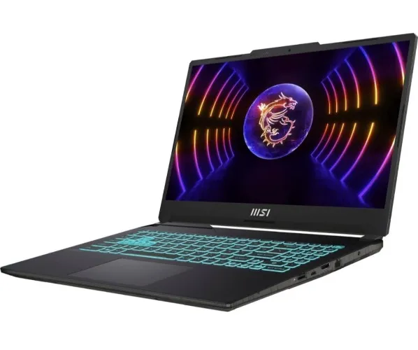 MSI Cyborg 15.6" 144hz Gaming Laptop | Intel i7-12650H Processor | 16GB RAM DDR5| 1024GB SSD | NVIDIA GeForce RTX 4060 | Backlit Keyboard | Windows 11 Home | Black | Bundle with USB 3.0 Hub