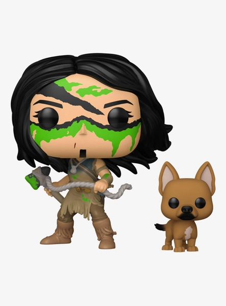 Funko Prey Pop! Plus Naru With Sarii Glow-In-The-Dark Vinyl Figure