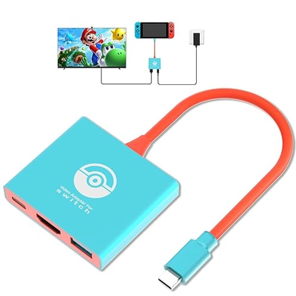 Portable Nintendo Switch Dock Adapter