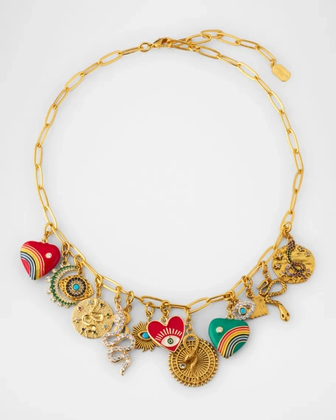 Orabelle Crystal Chain Necklace