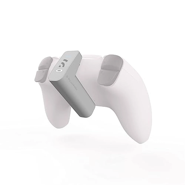 Remotto Battery - Chargeur de Manette PS5 sans Fil - Batterie Portable pour DualSense Jouer Pendant la Charge - Longue Durée de Vie de la Batterie +12 Heures d'Autonomie - Accessoire PS5