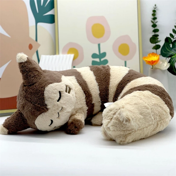 Kawaii Pokemon Slaap Cubone Furret Chikorita Lucario Zacht Pluche Speelgoed Pilows Schattige Anime Slowpoke Peluche Poppen Festivals Geschenken - AliExpress 26