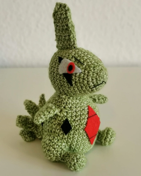 Larvitar Pokémon Crochet Pattern - PDF file (English)