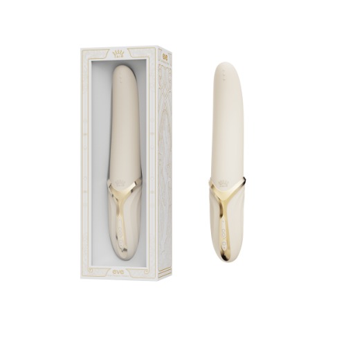 Eve Oral Pleasure Vibrator - Ivory White