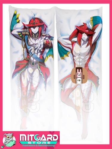 [Zelda BOTW] Prince Sidon Body pillow case | 180cm / Peach skin